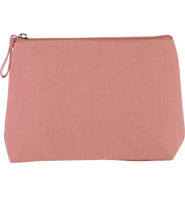 TOILETRY BAG IN COTTON CANVAS
