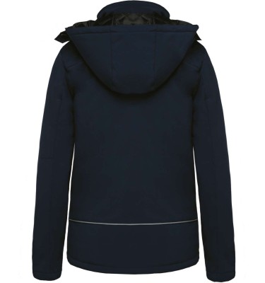 LADIES’ HOODED SOFTSHELL LINED PARKA