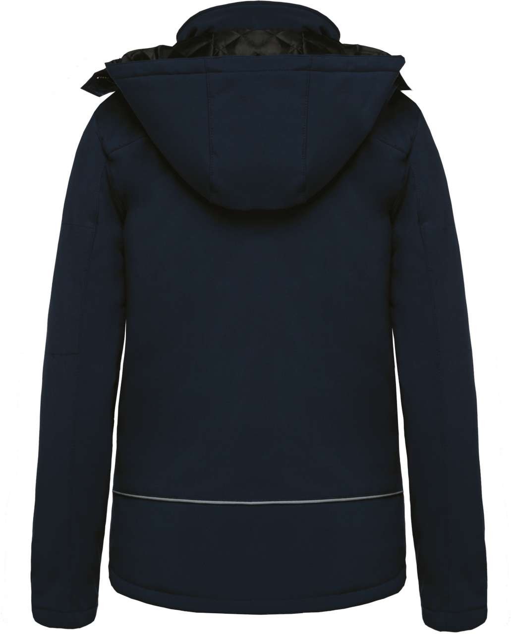LADIES’ HOODED SOFTSHELL LINED PARKA