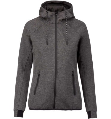 LADIES’ HOODED SWEATSHIRT