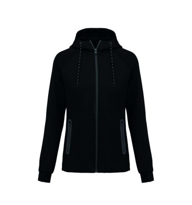 LADIES’ HOODED SWEATSHIRT