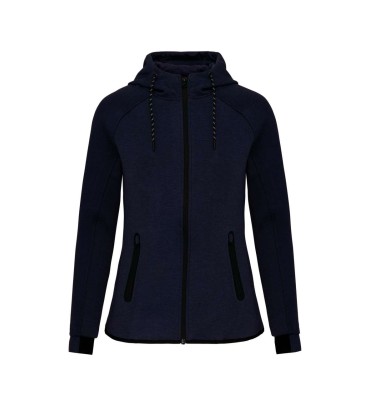 LADIES’ HOODED SWEATSHIRT