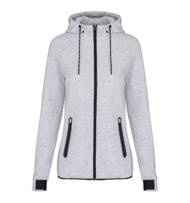 LADIES’ HOODED SWEATSHIRT