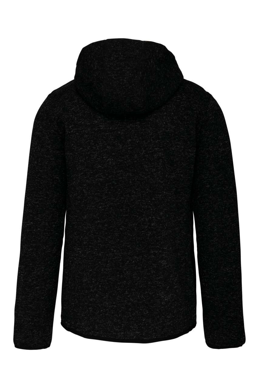MEN'S HEATHER HOODED JACKET