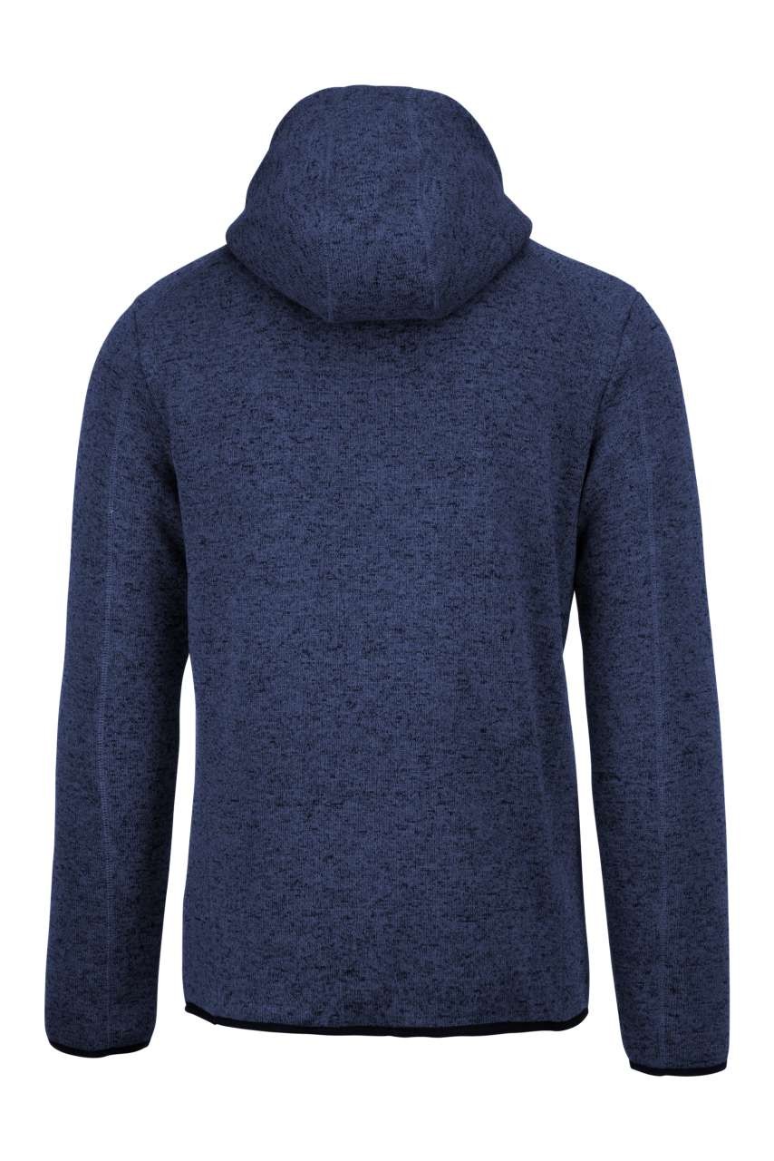MEN'S HEATHER HOODED JACKET