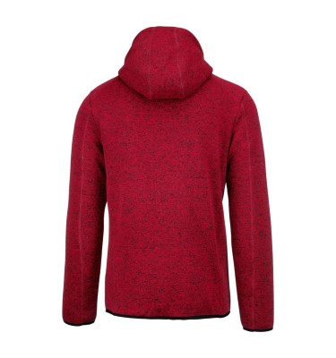 MEN'S HEATHER HOODED JACKET