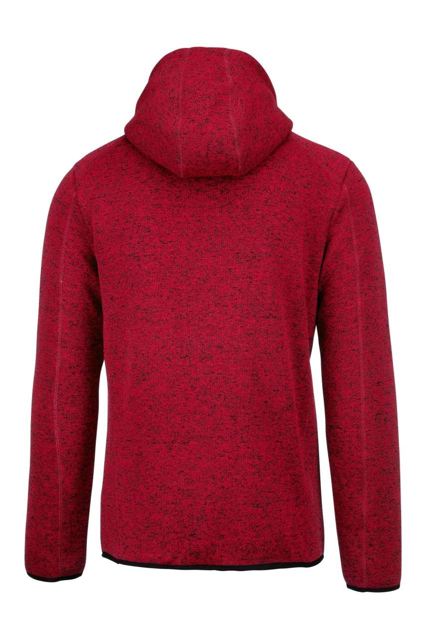 MEN'S HEATHER HOODED JACKET