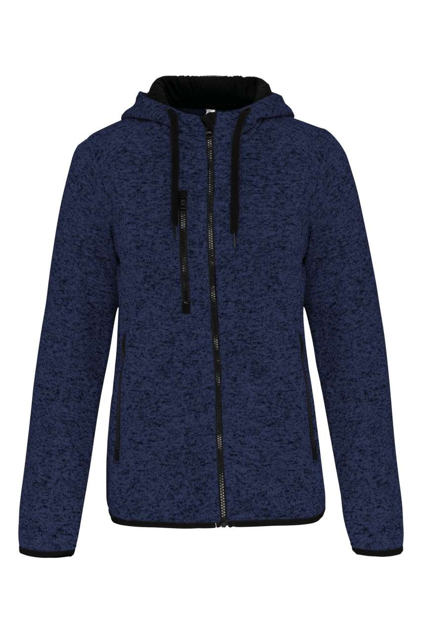 LADIES’ HEATHER HOODED JACKET