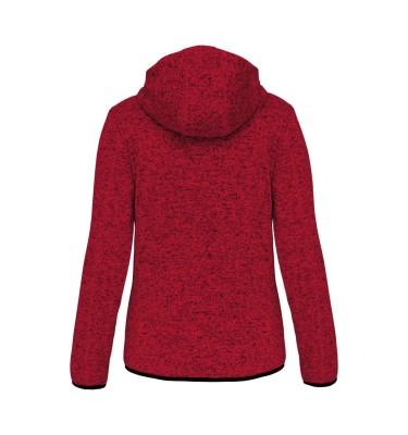 LADIES’ HEATHER HOODED JACKET