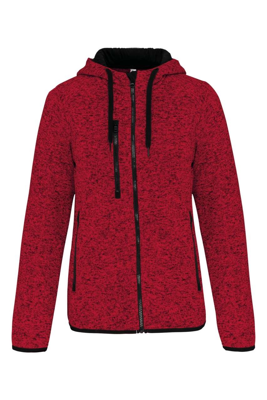 LADIES’ HEATHER HOODED JACKET