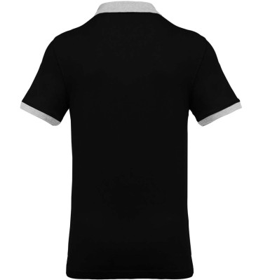 MEN'S TWO-TONE PIQUÉ POLO SHIRT