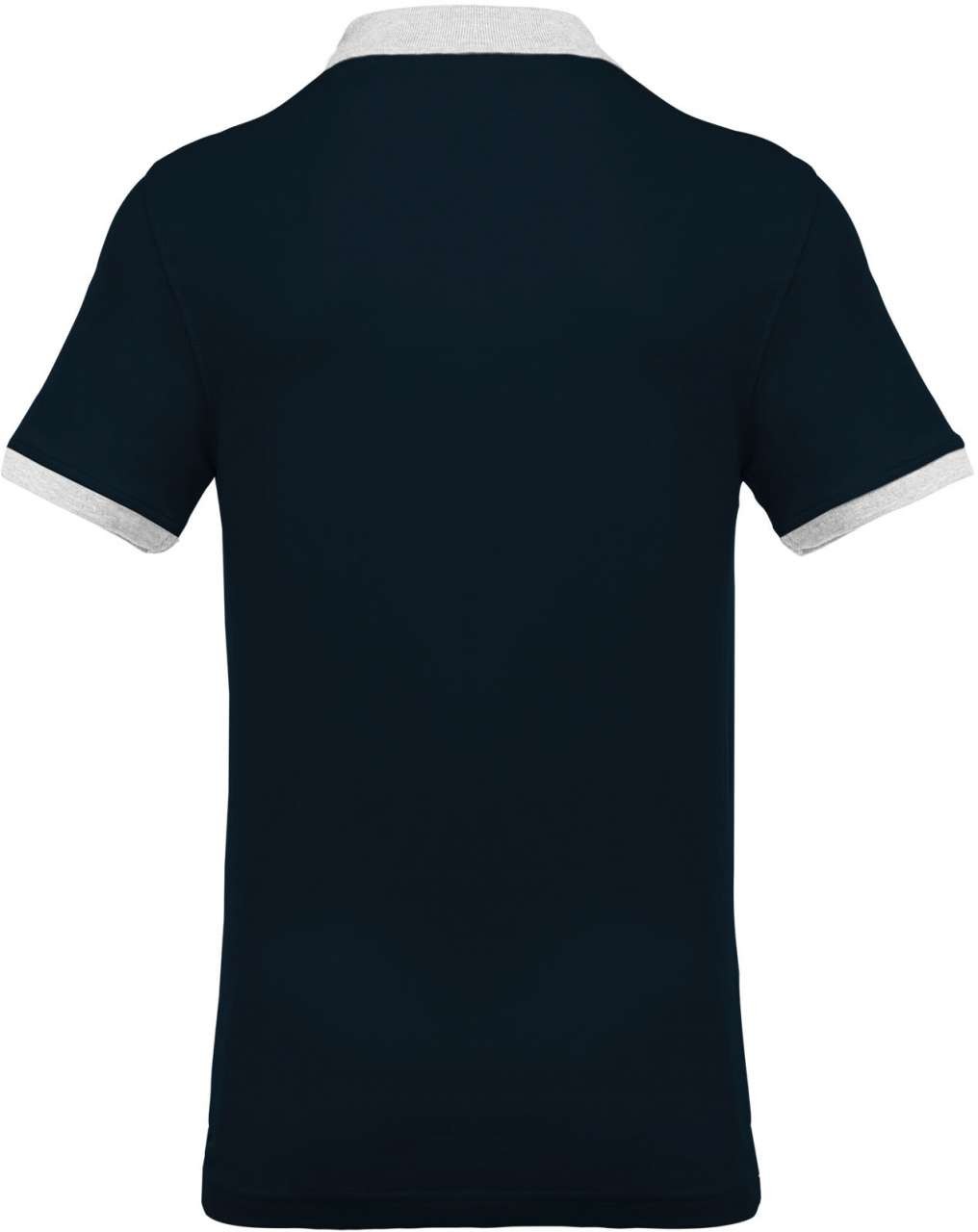 MEN'S TWO-TONE PIQUÉ POLO SHIRT