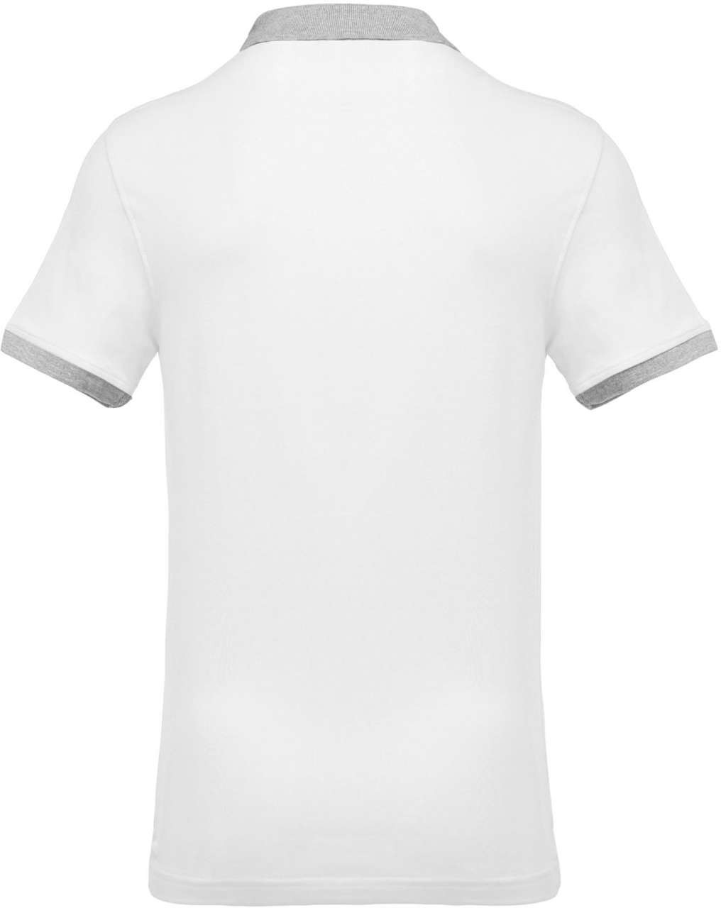 MEN'S TWO-TONE PIQUÉ POLO SHIRT