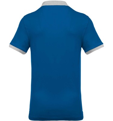 MEN'S TWO-TONE PIQUÉ POLO SHIRT