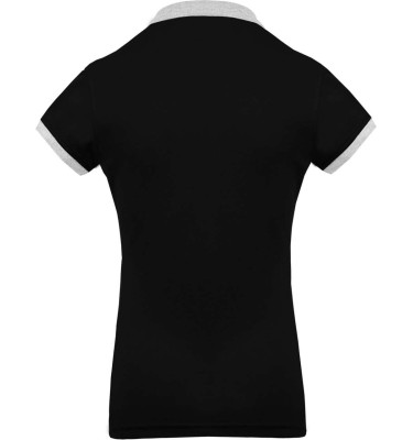 LADIES’ TWO-TONE PIQUÉ POLO SHIRT