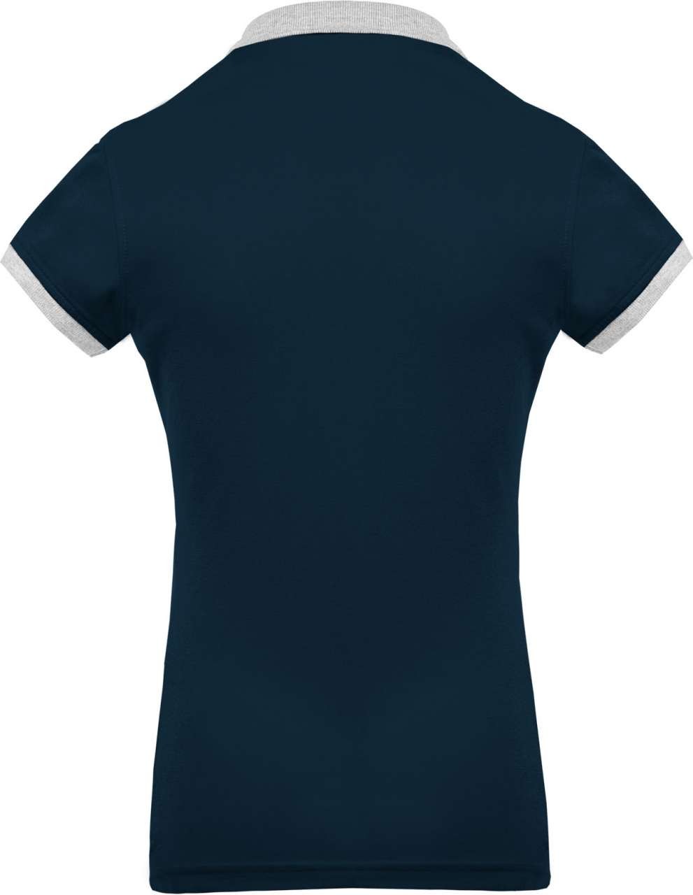 LADIES’ TWO-TONE PIQUÉ POLO SHIRT