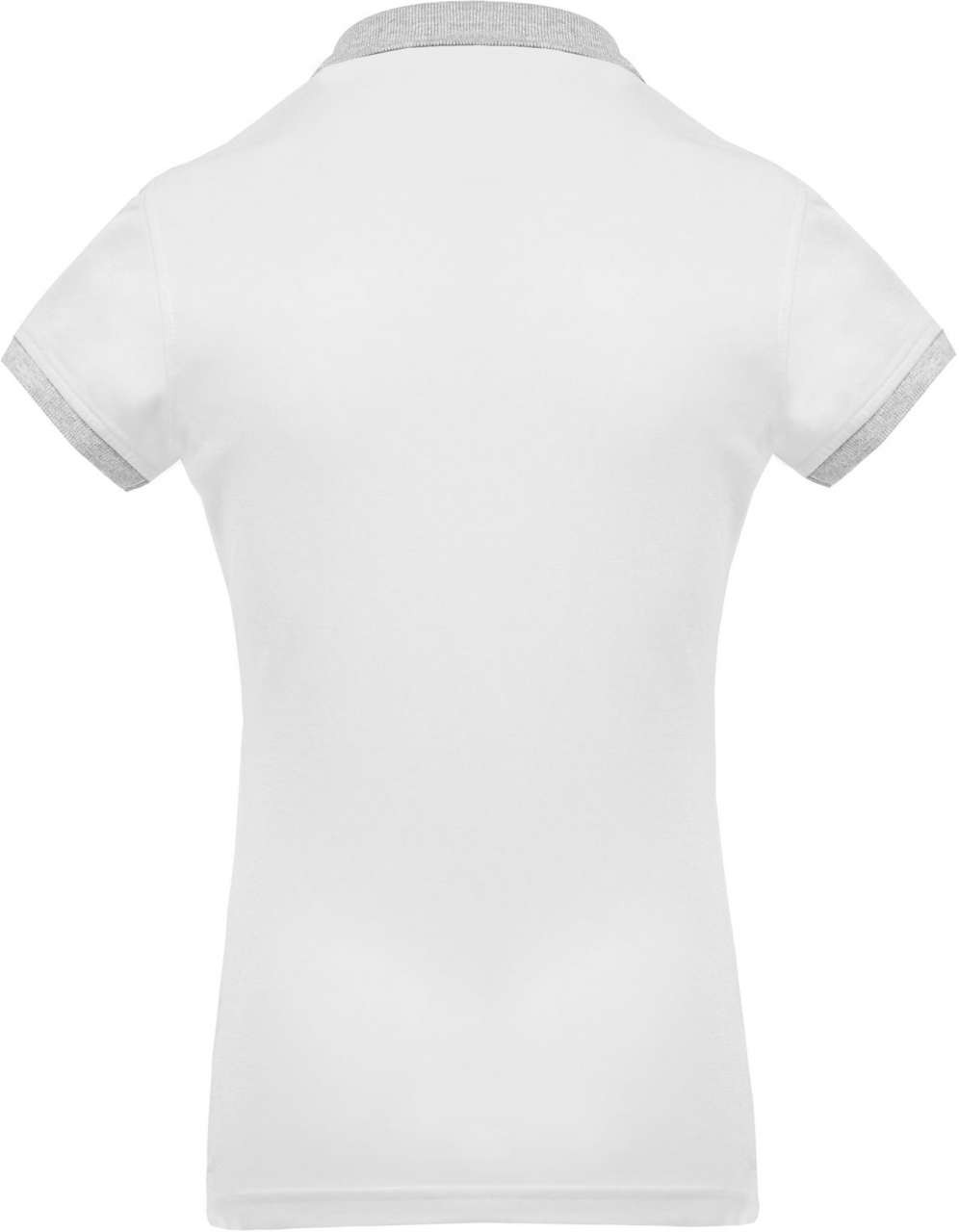 LADIES’ TWO-TONE PIQUÉ POLO SHIRT