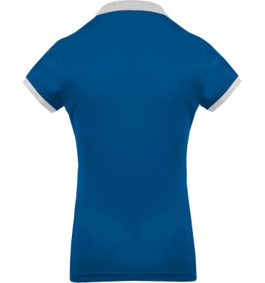 LADIES’ TWO-TONE PIQUÉ POLO SHIRT