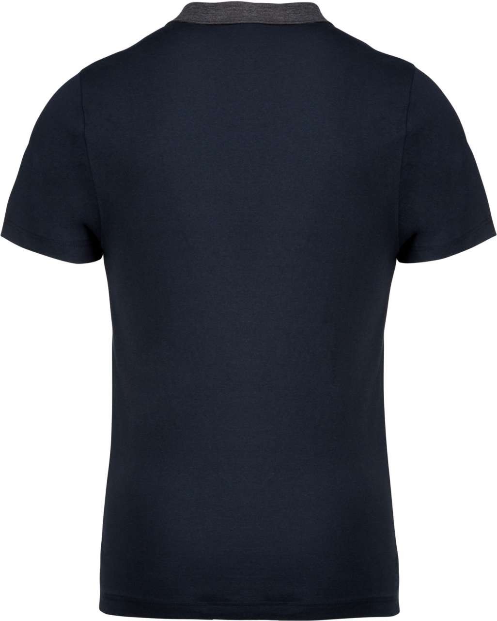 MEN'S TWO-TONE JERSEY POLO SHIRT