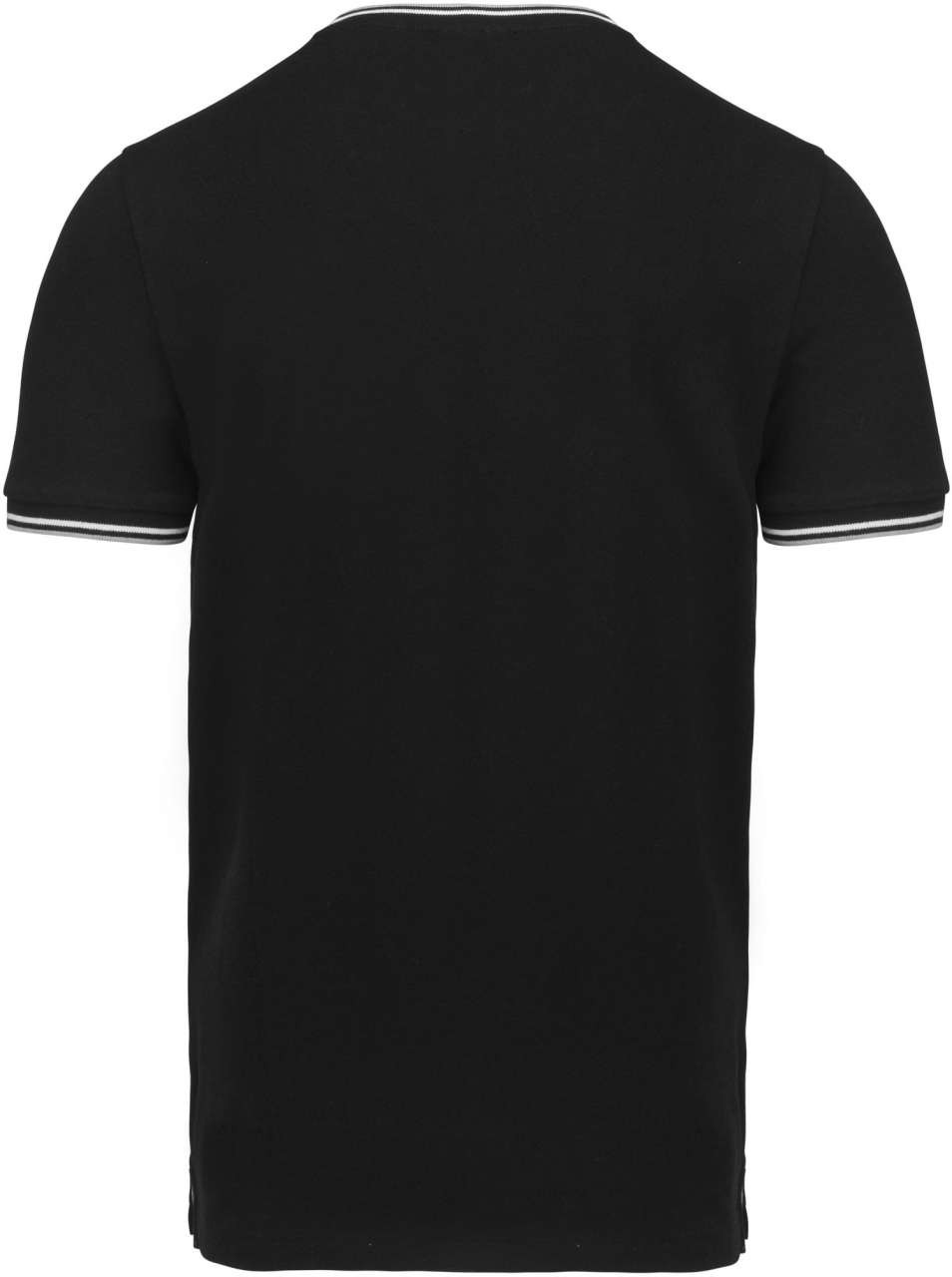 MEN'S PIQUÉ KNIT V-NECK T-SHIRT