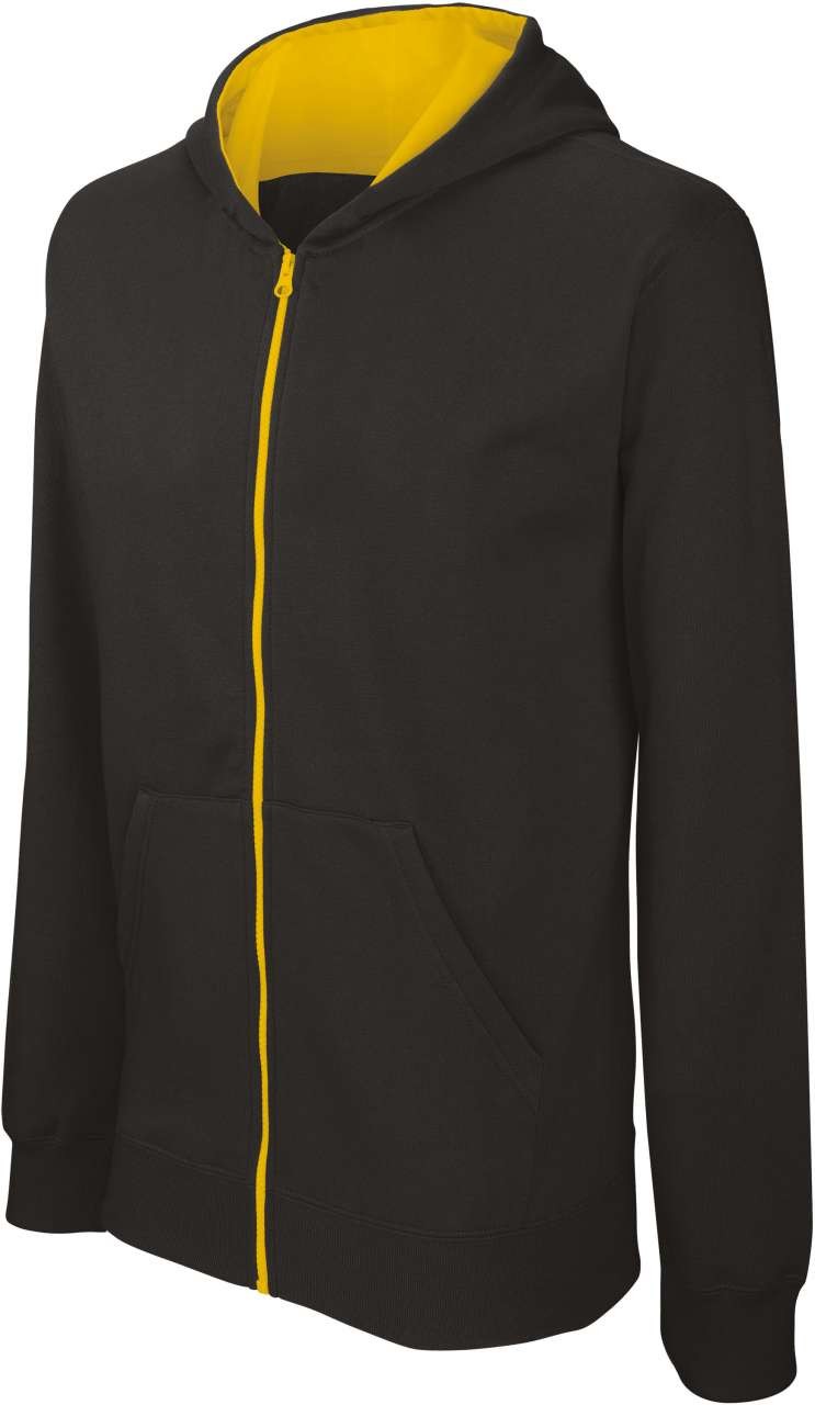 KIDS' FULL ZIP HOODED SWEATSHIRT