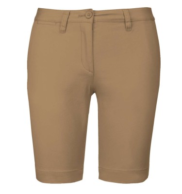LADIES' CHINO BERMUDA SHORTS