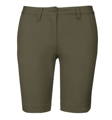 LADIES' CHINO BERMUDA SHORTS