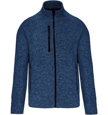 MEN'S FULL ZIP HEATHER JACKET