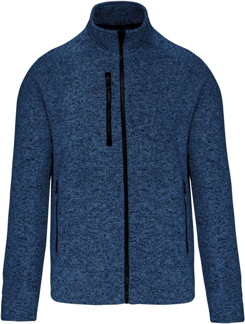 MEN'S FULL ZIP HEATHER JACKET
