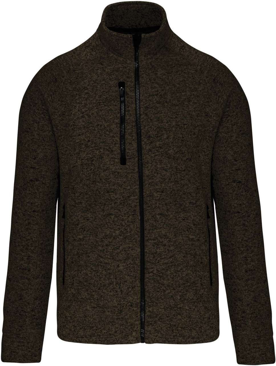 MEN'S FULL ZIP HEATHER JACKET
