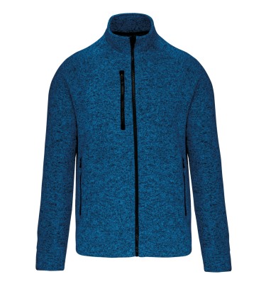 MEN'S FULL ZIP HEATHER JACKET
