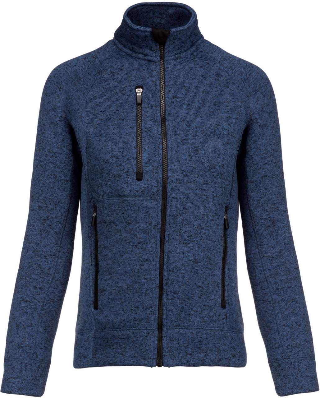 LADIES' FULL ZIP HEATHER JACKET