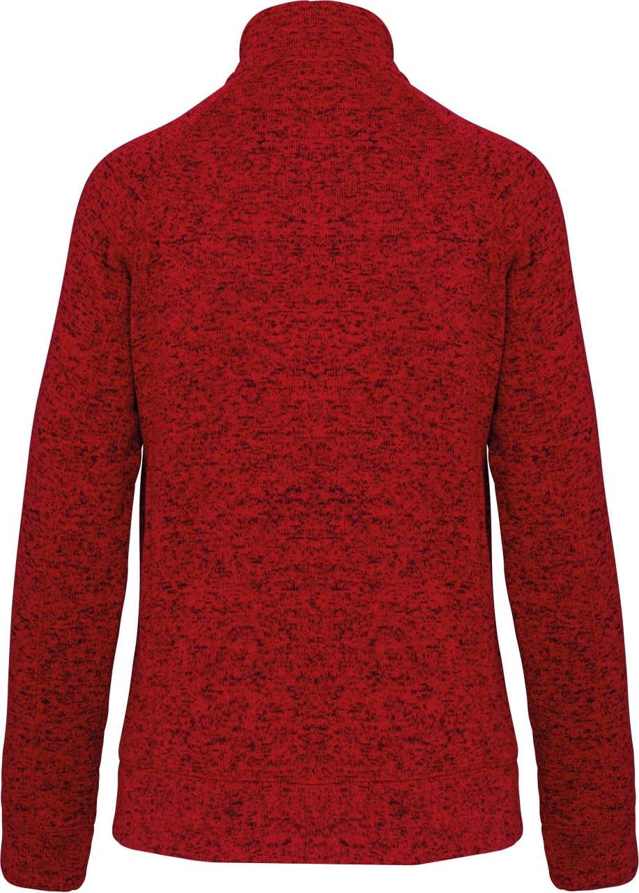 LADIES' FULL ZIP HEATHER JACKET