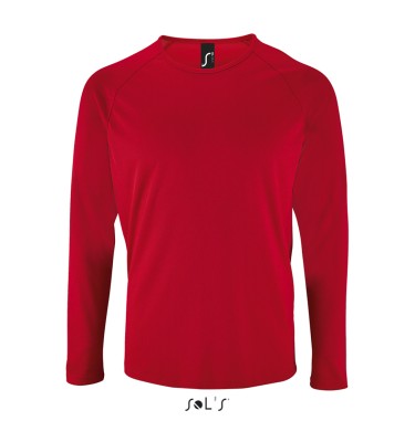 SOL'S SPORTY LSL MEN - LONG SLEEVE SPORTS T-SHIRT