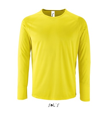 SOL'S SPORTY LSL MEN - LONG SLEEVE SPORTS T-SHIRT