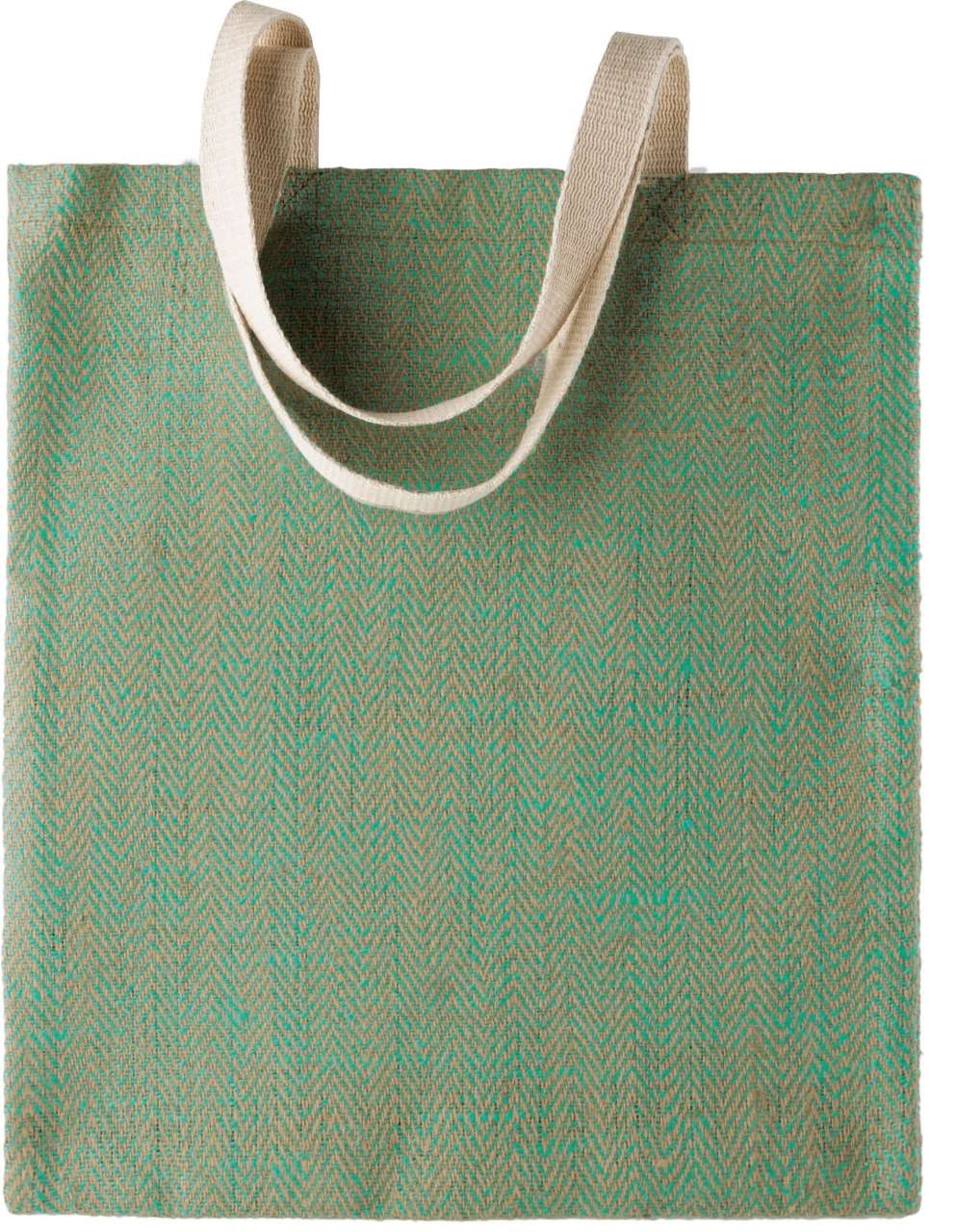 100% NATURAL YARN DYED JUTE BAG
