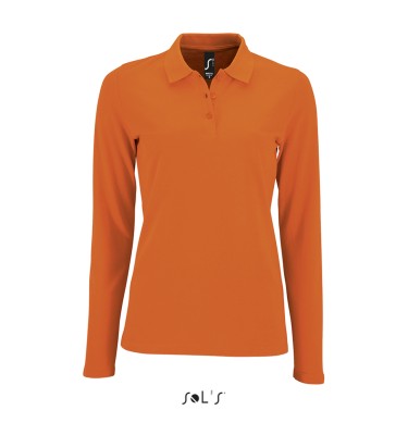 SOL'S PERFECT LSL WOMEN - LONG-SLEEVE PIQUÉ POLO SHIRT