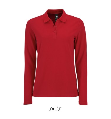 SOL'S PERFECT LSL WOMEN - LONG-SLEEVE PIQUÉ POLO SHIRT