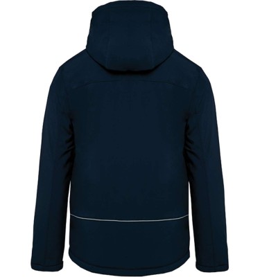 MEN'S HOODED SOFTSHELL LINED PARKA
