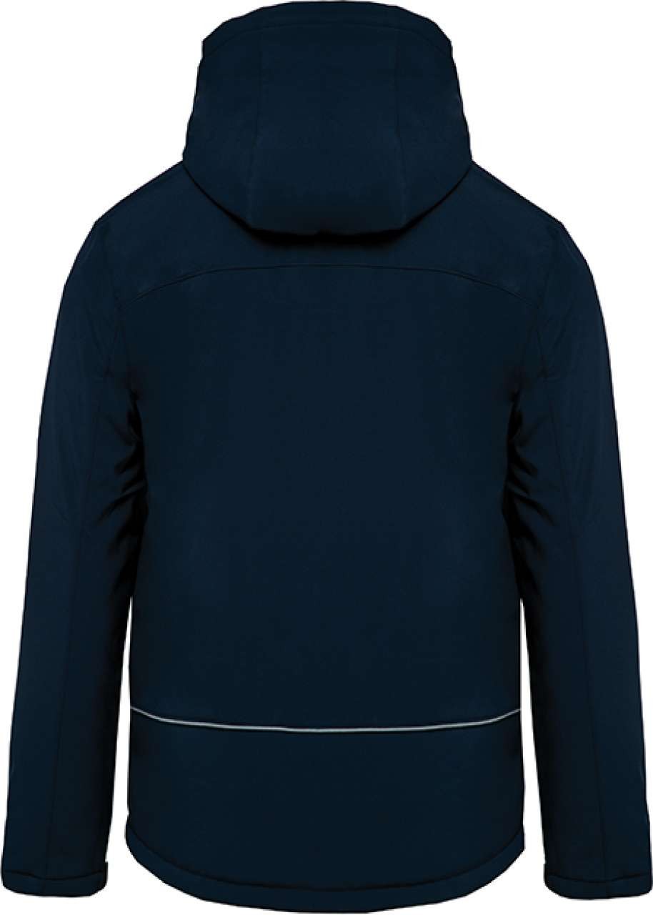 MEN'S HOODED SOFTSHELL LINED PARKA