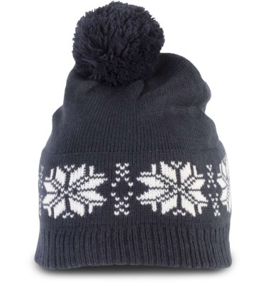 FAIR ISLE KNIT BEANIE