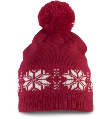FAIR ISLE KNIT BEANIE