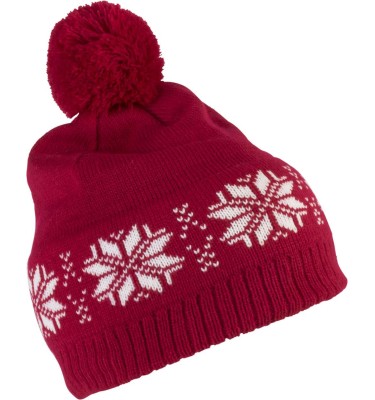 FAIR ISLE KNIT BEANIE