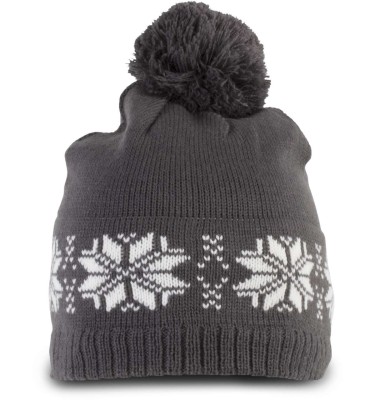 FAIR ISLE KNIT BEANIE