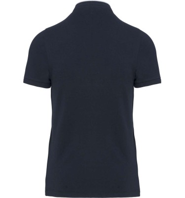 MEN'S SHORT SLEEVE POLO SHIRT WITH MANDARIN COLLAR