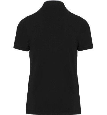 MEN'S SHORT SLEEVE POLO SHIRT WITH MANDARIN COLLAR