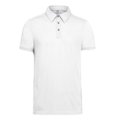 MEN'S SHORT SLEEVED JERSEY POLO SHIRT