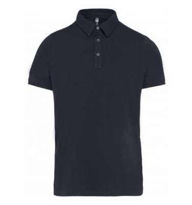 MEN'S SHORT SLEEVED JERSEY POLO SHIRT