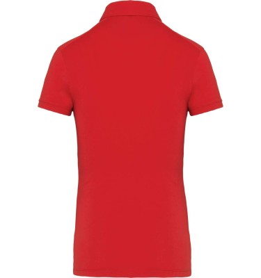 LADIES' SHORT SLEEVED JERSEY POLO SHIRT