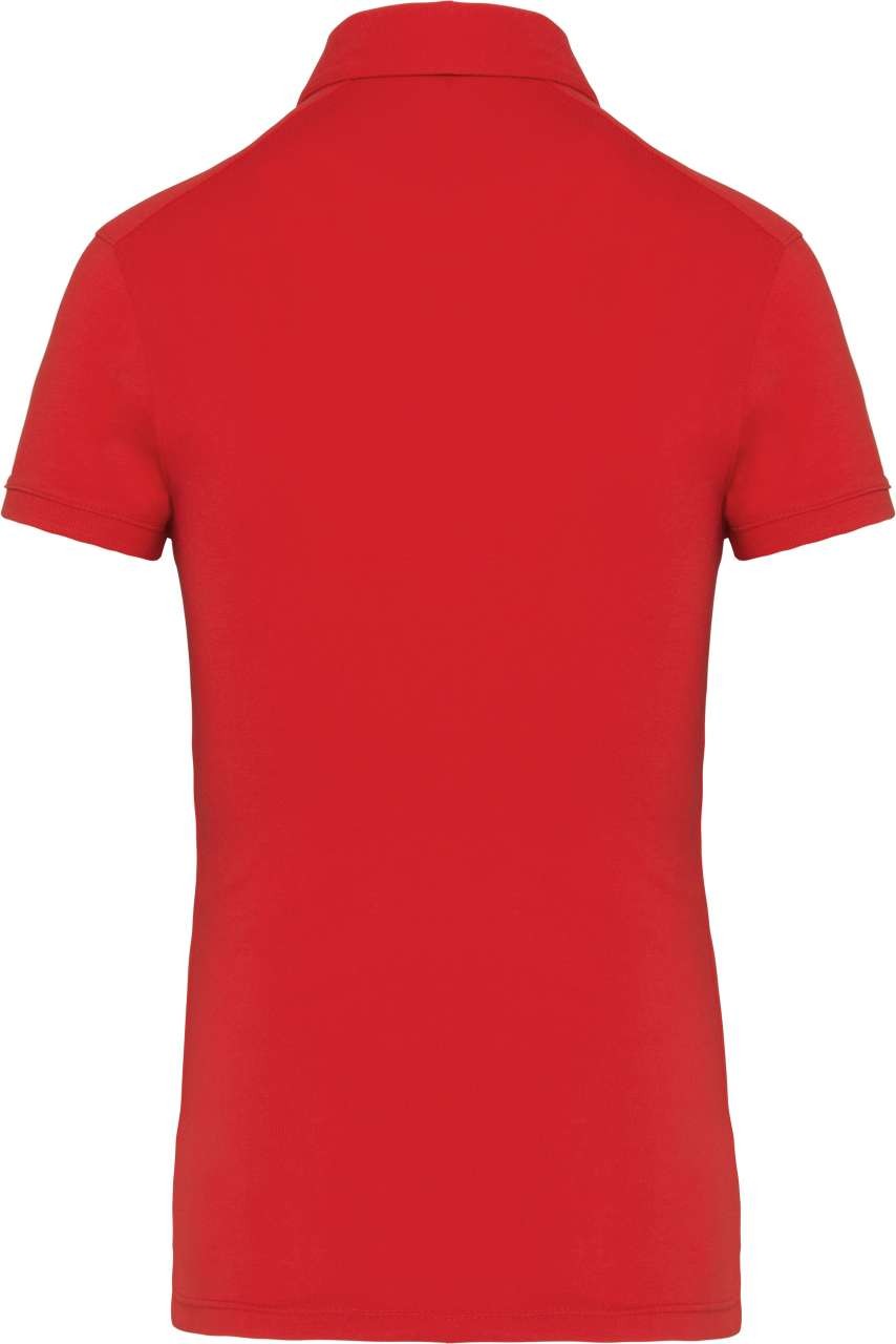 LADIES' SHORT SLEEVED JERSEY POLO SHIRT
